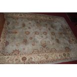 A Gooch Oriental carpet, pale green ground, machine woven, 237 x 169cm