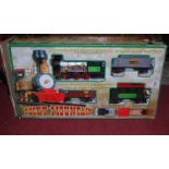 A boxed Rocky Road battery operated locomotive