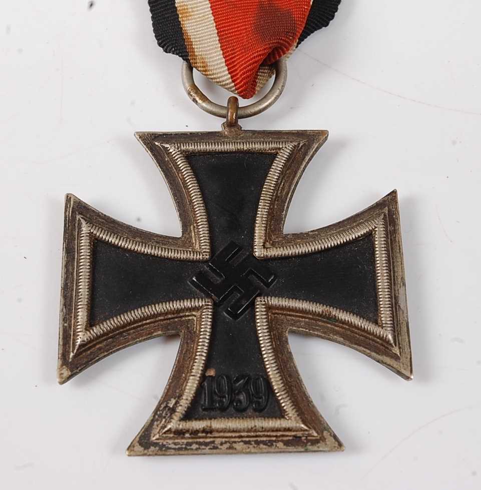 A German Third Reich Iron Cross 2nd class.