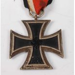 A German Third Reich Iron Cross 2nd class.