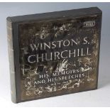 Winston S Churchill , His Memoirs and His Speeches, 1918-1945; a collection of vinyl records by