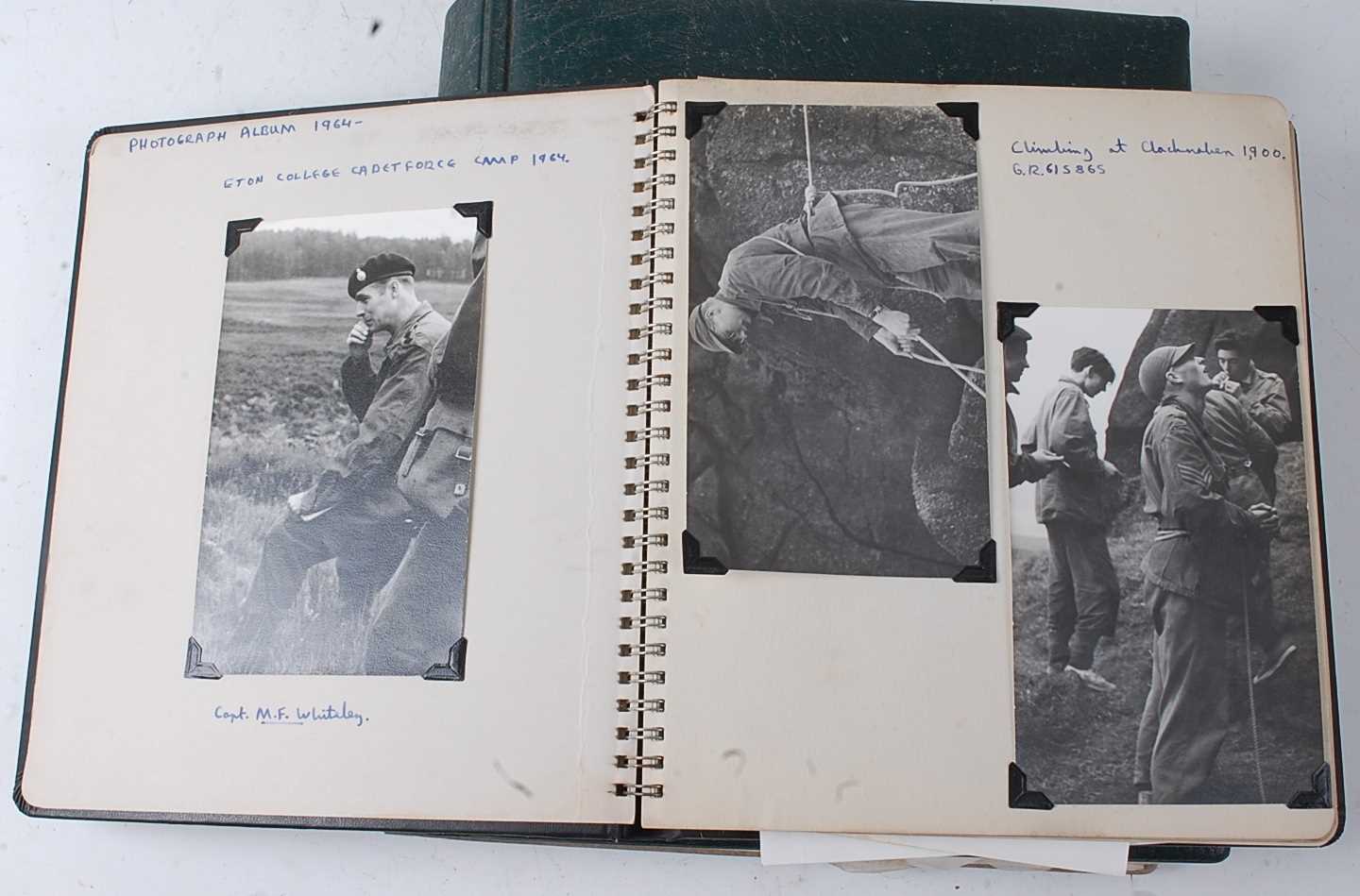 An album of military photographs many showing German and North African camps and patrols etc, - Image 9 of 10