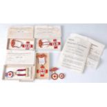A British Red Cross Society Home Nursing medal, naming 29971 J.E.F. HOLTON-HART, in original box,