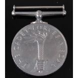 A Geo. VI Cadet Forces medal, naming ACT. FLT. LT. L.E. DENNEY. R.A.F.V.R.(T).