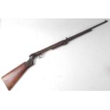 A B.S.A. .177 under lever air rifle, serial no. CS 44884, 111cm.Condition report: Probably