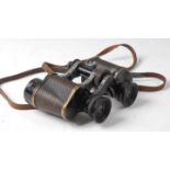 A pair of WW I Carl Zeiss Jena 8X Turatectem field binoculars, no.393837.