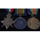A WW I trio to include 1914-15 Star, naming 40413 GNR: A.H. GREEN. CAN: FD: ART:, British War and