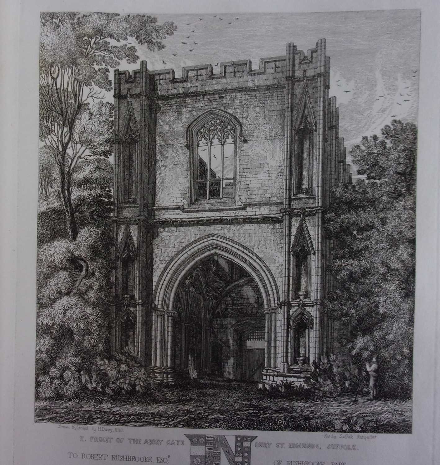 DAVY, Henry. A Series of Etchings Illustrative of the Architectural Antiquities of Suffolk. - Image 3 of 5