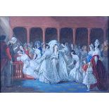 Adelaide Paget - St James Palace, 10th February 1840, depicting the marriage of Queen Victoria &