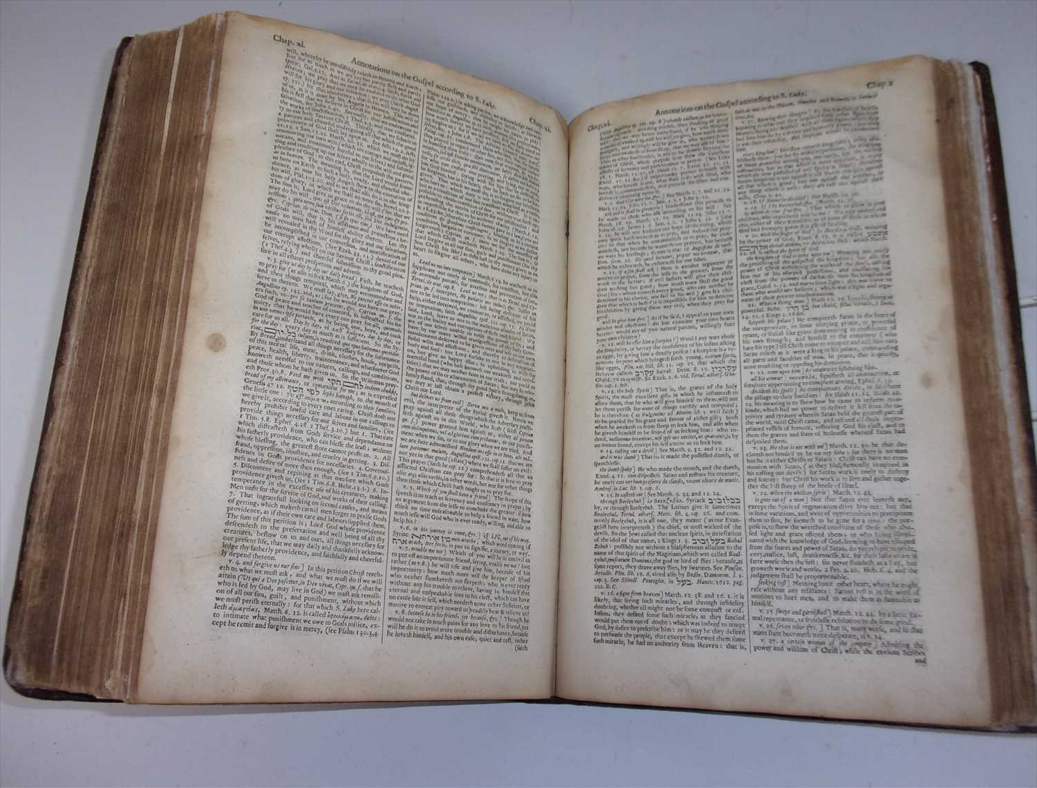 DOWNAME, J. Annotations Upon All Books of the Old and New Testaments. John Legatt, London 1651 2nd - Image 5 of 5