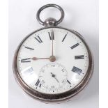 Charles Maitland of London - an early 19th century gents silver cased open faced pocket watch,