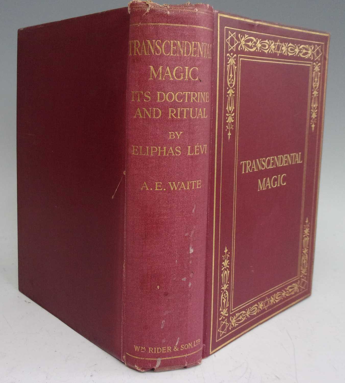 LEVI, Eliphas. Transcendental Magic. William Rider, London, 1923. New Edition. In original