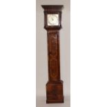 Attributed to Francis Bullock of Thame - a late 17th century walnut cased longcase clock, having