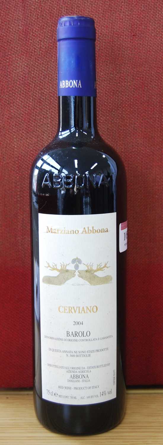 Marziano Abbona Cerviano, 2004, Barola DOCG, four bottles