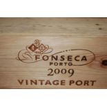 Fonseca Vintage Port, 2009, six bottles (OWC)