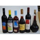 Various red wines, to include Vida Nova 2001, Le Ballon du Mondial 1998, Esporao 2003 etc (6)