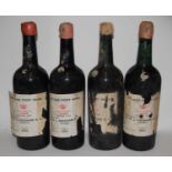 W&J Graham & Co Vintage Port, 1966, seven bottles (some lacking labels and with capsule losses)