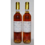 Château Haut-Monteils, 1997, Sauternes, two half-litre bottles