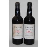 Rebello Valente Vintage Port, 1970, two bottles