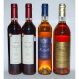 Rivesaltes Ambre Hors D'Age Tradicio, 1982, two half-litre bottles; Domaine Maye de Bouye, 2004,