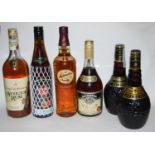 Assorted rums, to include one bottle Havana Club, one bottle Cacique, one bottle Matusalem Classico,