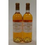 Château Rieussec, 2003, Sauternes, two bottles