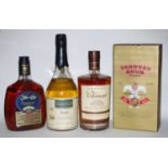 Westerhall Plantation rum, batch No.1412, 75cl, 43%, one bottle; Ron Flor de Cana Centenario slow-