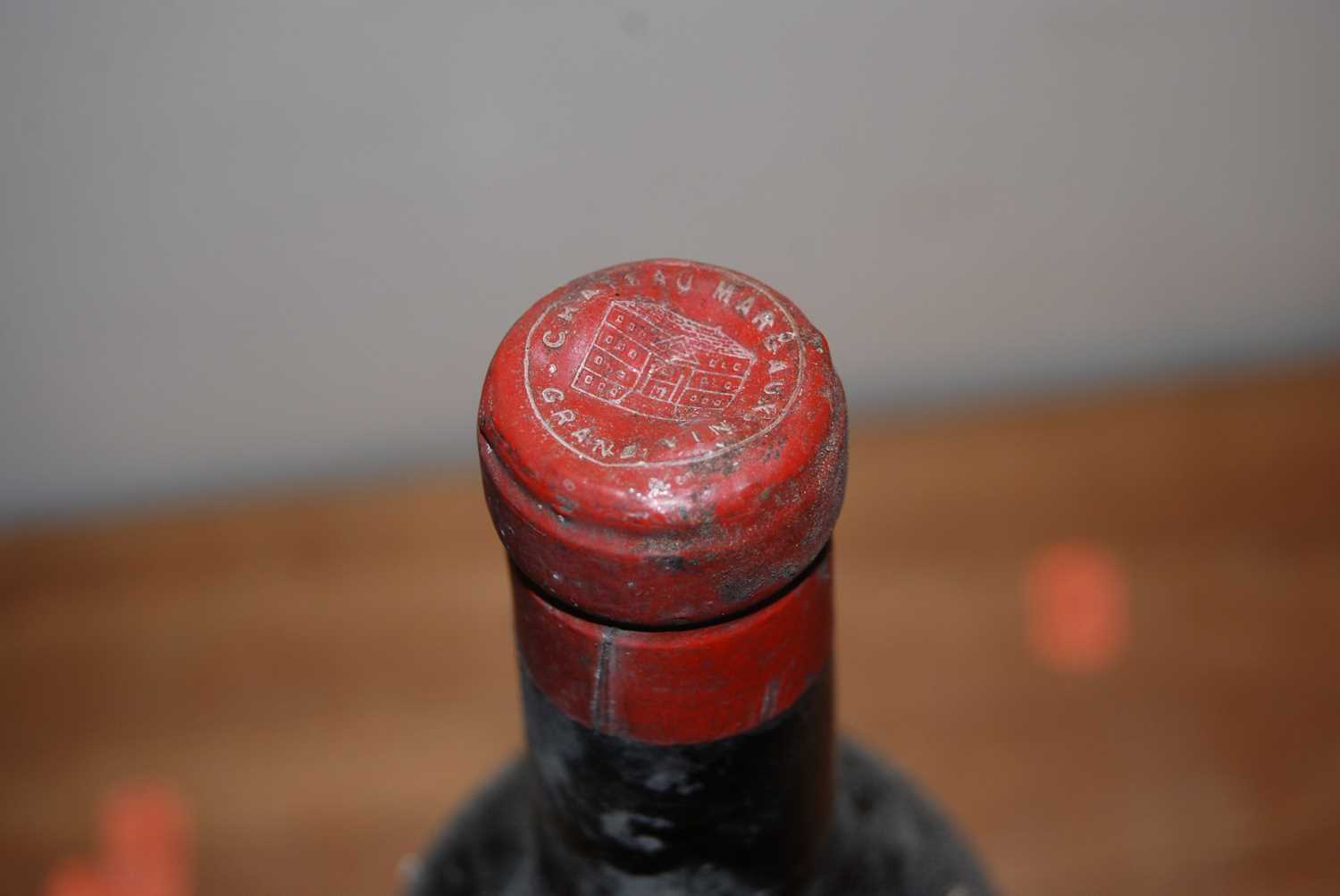 Château Margaux, 1er Grand Cru Classe, 1943, Margaux, one bottle (level upper-mid shoulder, some - Image 3 of 3