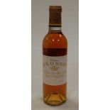 Château Rieussec, 2003, Sauternes, three half bottles