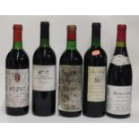 Château Saint-Florin, 1993, Bordeaux, one bottle; Château Rousset, 1970, Bordeaux, one bottle; Emile