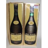 Remy Martin Champagne Cognac, 68cl, 40%, two bottles in cartons