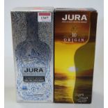 Jura Superstition single malt Scotch Whisky, 70cl, 43%, one bottle in carton; and Jura aged 10 years