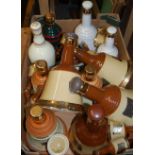 A large quantity of Wade Bell's Scotch Whisky decanters (nearly all spent), to include Christmas