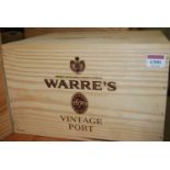 Warre's VIntage Port, 2009, six bottles (OWC)