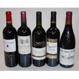 Château Le Bonnat, 2005, Graves, one bottle; Château la Pointe,2004, Pomerol, one bottle; Château la