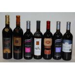 Giordano Soleato Rosso NV, five bottles; and various other Giordano Rosso mixed wines (18)