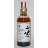 Suntory Yamazaki aged 10 years Single Malt Whisky, 70cl, 40%, one bottle
