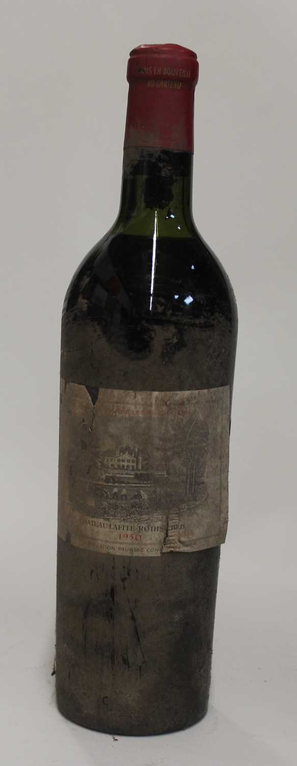 Château Lafite Rothschild, 1950, Pauillac, one bottle (label torn and with some losses, level
