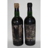 Martinez Gassiot & Co Ltd Vintage Port, 1958, two bottles (no labels but capsules near complete)