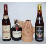 A selection of Anejo rums, to include Ron Abuelo, 75cl, 37.5%, one bottle; Aniversario Pampero, 70