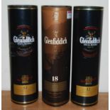 Glenfiddich 18 year old Single Malt Scotch Whisky, 70cl, 40%, one bottle in carton; and