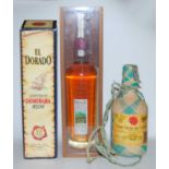 El Dorado Superior Demerara aged 12 years rum, 75cl, 40%, one bottle in carton; Depaz Martinique