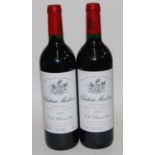 Château Montrose, 1999, Saint Estephe, two bottles