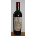 Château Latour 1er Grand Cru Classe, 1949, Pauillac-Medoc, one bottle (upper shoulder, some swelling