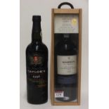 Taylor's LBV Port, 1996, one bottle; and Warre's bottle aged LBV Port, 2000, one bottle (2)
