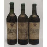 Château Villegeorge, 1959, Haut-Medoc, three bottles