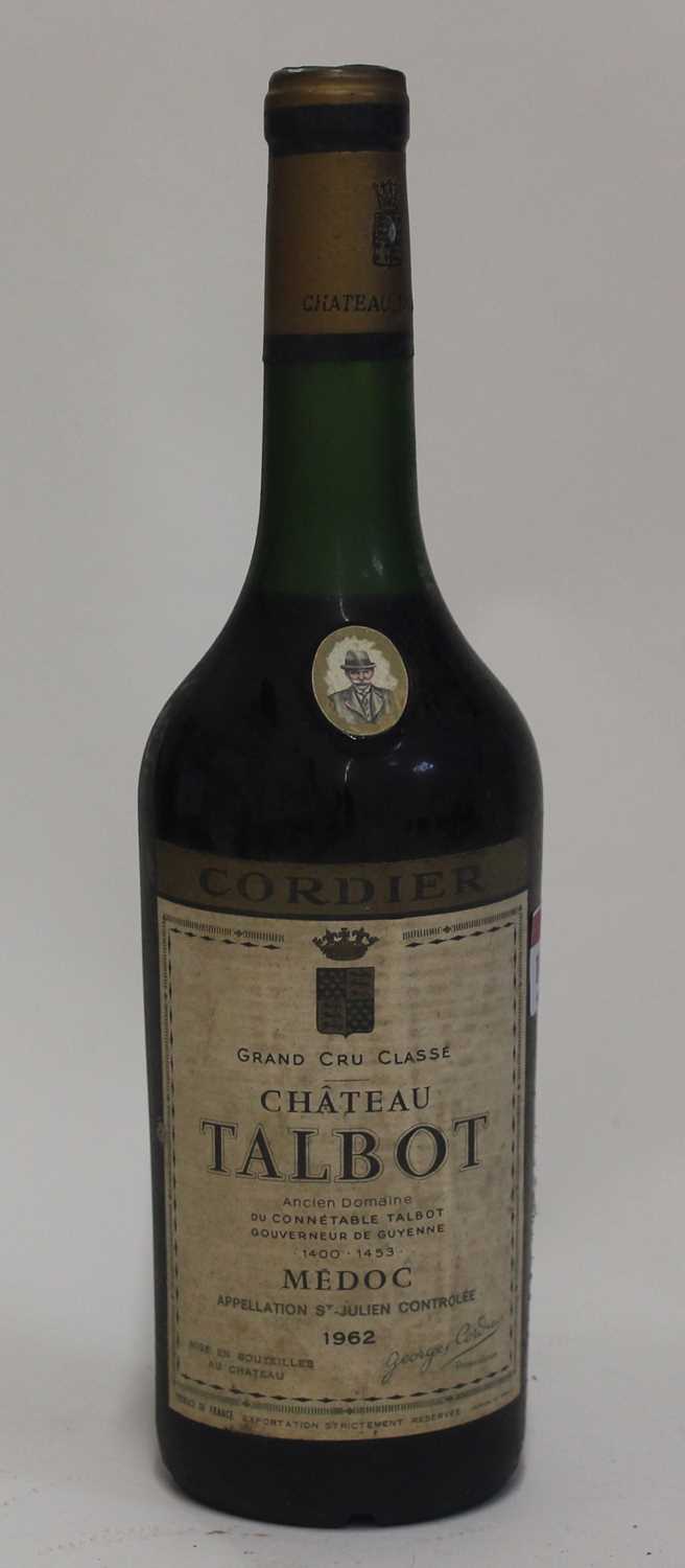 Château Talbot, 1962, Saint Julien, five bottles