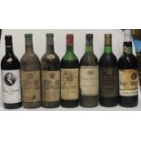 Château Robert, 1961, Bordeaux, two bottles; Château Barbau, 1972, Bordeaux, one bottle; Barton &