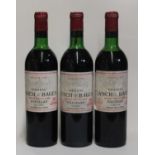 Château Lynch-Bages, 1971, Pauillac, three bottles
