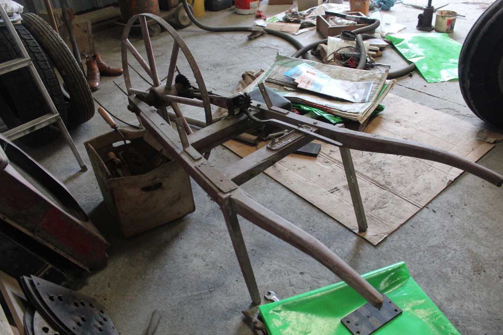 Seed Barrow with Sowing box